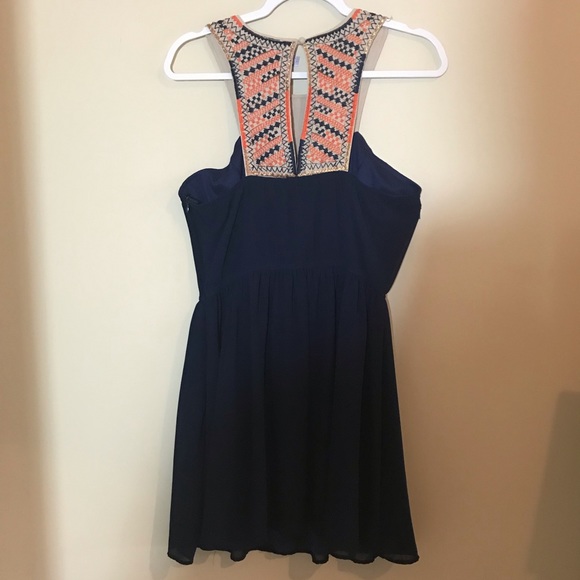 Price Drop❗️Alya blue Aztec print dress - Picture 5 of 5